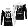 PREMIUM GIFT - CUSTOM NAME - HUSQVARNA - WHITE - JERSEY
