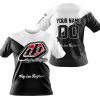 PREMIUM GIFT - CUSTOM NAME - TROY LEE DESIGNS - WHITE - T-SHIRT