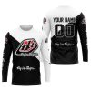 PREMIUM GIFT - CUSTOM NAME - TROY LEE DESIGNS - WHITE - JERSEY