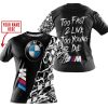TOO FAST TO LIVE TOO YOUNG TO DIE - LIMITED EDITION - CUSTOM NAME - BMW - BLACK - T-SHIRT