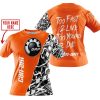 TOO FAST TO LIVE TOO YOUNG TO DIE - LIMITED EDITION - CUSTOM NAME - CAN AM - ORANGE - T-SHIRT