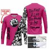 TOO FAST TO LIVE TOO YOUNG TO DIE - LIMITED EDITION - CUSTOM NAME - CAN AM - PINK 1 - JERSEY