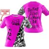 TOO FAST TO LIVE TOO YOUNG TO DIE - LIMITED EDITION - CUSTOM NAME - FOX RACING - PINK - T-SHIRT