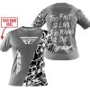 TOO FAST TO LIVE TOO YOUNG TO DIE - LIMITED EDITION - CUSTOM NAME - FLY RACING - GREY - T-SHIRT