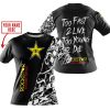 TOO FAST TO LIVE TOO YOUNG TO DIE - LIMITED EDITION - CUSTOM NAME - ROCKSTAR - BLACK - T-SHIRT