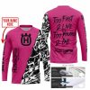 TOO FAST TO LIVE TOO YOUNG TO DIE - LIMITED EDITION - CUSTOM NAME - HUSQVARNA - PINK 1 - JERSEY