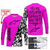TILL THE FUCKIN FREAKIN TRAINING WHEEL FALL OFF - LIMITED EDITION - CUSTOM NAME - ALPINESTARS - PINK - JERSEY