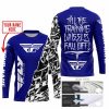 TILL THE FUCKIN FREAKIN TRAINING WHEEL FALL OFF - LIMITED EDITION - CUSTOM NAME - FLY RACING - NAVY - JERSEY