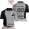 PREMIUM MX - CUSTOM NAME - CAN AM - GREY - POLO