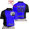 PREMIUM MX - CUSTOM NAME - CAN AM - BLUE - POLO