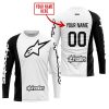 PREMIUM MX - CUSTOM NAME - ALPINESTARS - WHITE - JERSEY