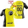 PREMIUM MX - CUSTOM NAME - CAN AM - YELLOW - T-SHIRT