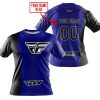 PREMIUM MX - CUSTOM NAME - FLY RACING - NAVY - T-SHIRT
