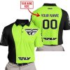 PREMIUM MX - CUSTOM NAME - FLY RACING - GREEN 1 - POLO