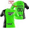 PREMIUM MX - CUSTOM NAME - FLY RACING - GREEN - T-SHIRT