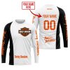 PREMIUM MX - CUSTOM NAME - HARLEY DAVIDSON - WHITE - JERSEY