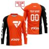 PREMIUM MX - CUSTOM NAME - FXR - ORANGE - JERSEY