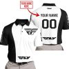 PREMIUM MX - CUSTOM NAME - FLY RACING - WHITE - POLO