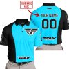 PREMIUM MX - CUSTOM NAME - FLY RACING - SKY BLUE - POLO