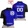 PREMIUM MX - CUSTOM NAME - HUSQVARNA - NAVY - POLO