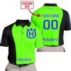 PREMIUM MX - CUSTOM NAME - HUSQVARNA - GREEN - POLO