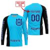 PREMIUM MX - CUSTOM NAME - HUSQVARNA - SKY BLUE - JERSEY