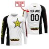 PREMIUM MX - CUSTOM NAME - ROCKSTAR - WHITE - JERSEY