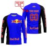 PREMIUM MX - CUSTOM NAME - REDBULL - BLUE - JERSEY
