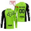 PREMIUM MX - CUSTOM NAME - FOX RACING - GREEN 1 - JERSEY