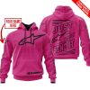 PREMIUM JUST FCKN GONNA SEND IT – CUSTOM NAME – ALPINESTARS - PINK 1