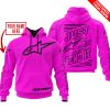 PREMIUM JUST FCKN GONNA SEND IT – CUSTOM NAME – ALPINESTARS - PINK