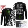TILL THE FUCKIN FREAKIN TRAINING WHEEL FALL OFF - LIMITED EDITION - CUSTOM NAME - MONSTER - BLACK - JERSEY