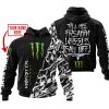 TILL THE FUCKIN FREAKIN TRAINING WHEEL FALL OFF - LIMITED EDITION - CUSTOM NAME - MONSTER - BLACK