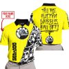 TILL THE FUCKIN FREAKIN TRAINING WHEEL FALL OFF - LIMITED EDITION - CUSTOM NAME - SEA DOO - YELLOW - POLO SHIRT