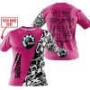 TILL THE FUCKIN FREAKIN TRAINING WHEEL FALL OFF - LIMITED EDITION - CUSTOM NAME - SEA DOO - PINK 1 - T-SHIRT