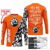 TILL THE FUCKIN FREAKIN TRAINING WHEEL FALL OFF - LIMITED EDITION - CUSTOM NAME - SKI DOO - ORANGE - JERSEY