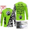 TILL THE FUCKIN FREAKIN TRAINING WHEEL FALL OFF - LIMITED EDITION - CUSTOM NAME - SKI DOO - GREEN 1 - JERSEY