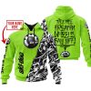 TILL THE FUCKIN FREAKIN TRAINING WHEEL FALL OFF - LIMITED EDITION - CUSTOM NAME - SKI DOO - GREEN 1