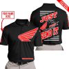 PREMIUM JUST FCKN GONNA SEND IT – CUSTOM NAME – HONDA - BLACK - POLO SHIRT
