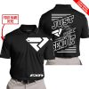 PREMIUM JUST FCKN GONNA SEND IT – CUSTOM NAME – FXR - BLACK V1 - POLO SHIRT
