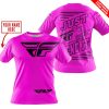 PREMIUM JUST FCKN GONNA SEND IT – CUSTOM NAME – FLY RACING - PINK - T-SHIRT