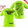 PREMIUM JUST FCKN GONNA SEND IT – CUSTOM NAME – FLY RACING - NEON - T-SHIRT