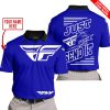 PREMIUM JUST FCKN GONNA SEND IT – CUSTOM NAME – FLY RACING - NAVY - POLO