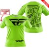 PREMIUM JUST FCKN GONNA SEND IT – CUSTOM NAME – FLY RACING - GREEN 1 - T-SHIRT