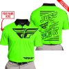 PREMIUM JUST FCKN GONNA SEND IT – CUSTOM NAME – FLY RACING - GREEN - POLO