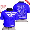 PREMIUM JUST FCKN GONNA SEND IT – CUSTOM NAME – FLY RACING - BLUE - POLO
