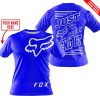 PREMIUM JUST FCKN GONNA SEND IT – CUSTOM NAME – FOX RACING - BLUE - T-SHIRT