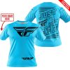 PREMIUM JUST FCKN GONNA SEND IT – CUSTOM NAME – FLY RACING - SKY BLUE - T-SHIRT