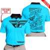 PREMIUM JUST FCKN GONNA SEND IT – CUSTOM NAME – FLY RACING - SKY BLUE - POLO