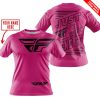 PREMIUM JUST FCKN GONNA SEND IT – CUSTOM NAME – FLY RACING - PINK 1 - T-SHIRT